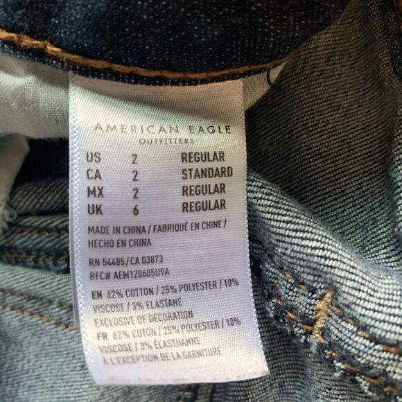 American Eagle jeans size 2 - Picture 4 of 8
